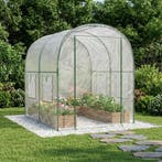 vidaXL Kweekhuis met frame 160 x 200 x 192,5 cm PVC, Tuin en Terras, Verzenden, Nieuw