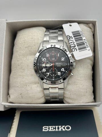 Seiko - Chronograph - Zonder minimumprijs - SND375P1 Watch