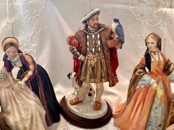 Royal Doulton - Pauline Parsons - Figuur - Henry VIII -, Antiek en Kunst