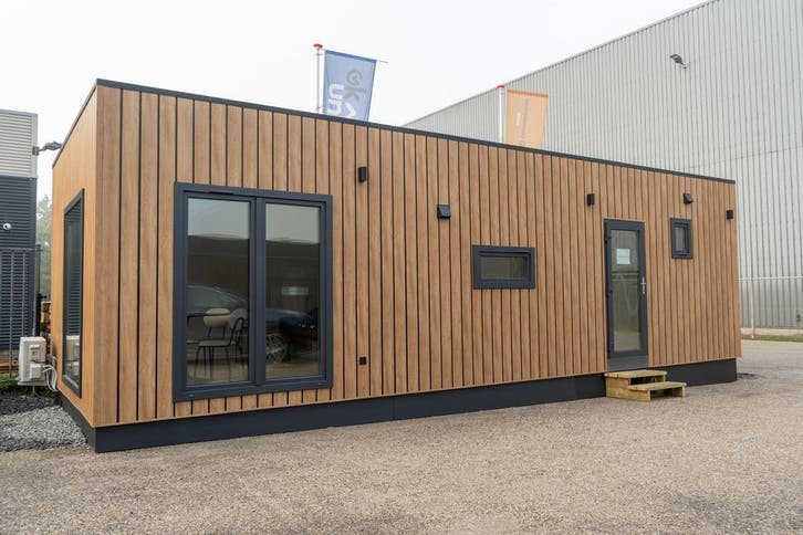 OK Recreatie Unit-Vero | 12.04 m x 4.09 m | Mantelzorgwoning, Zakelijke goederen, Machines en Bouw | Keten en Containers
