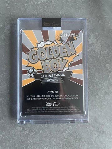 2024 Wild Card Comix Lamine Yamal Gesigneerde kaart, Enige, Nieuw