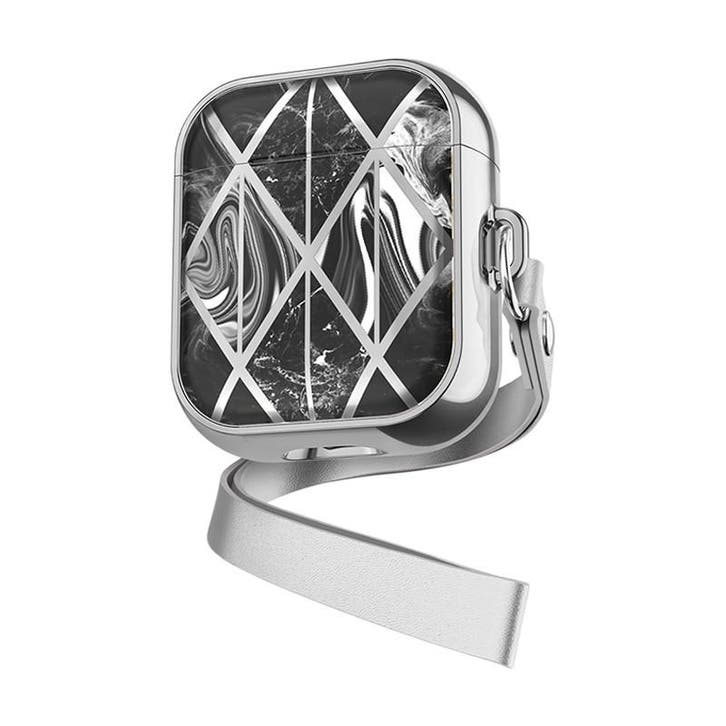 DrPhone PL2 - Airpods Marmer Patroon Case - Beschermende, Audio, Tv en Foto, Hoofdtelefoons, Nieuw, Verzenden