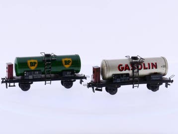 Schaal H0 Trix 2078 Ketelwagen Gasolin + 2078 Ketelwa..., Hobby & Loisirs créatifs, Trains miniatures | HO, Ophalen of Verzenden