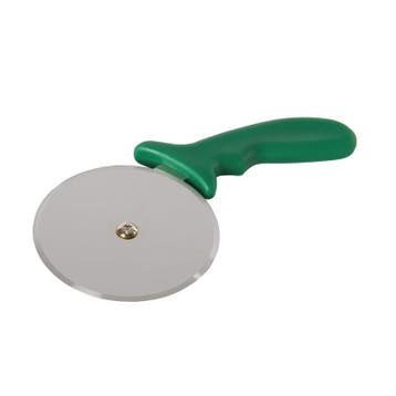 Pizza snijder RVS groen | 10(Ø)cm Vogue, Verzenden