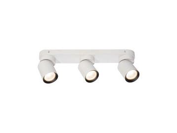 Veiling - 2x GU10 Opbouwspot Armatuur triple cilinder zand w