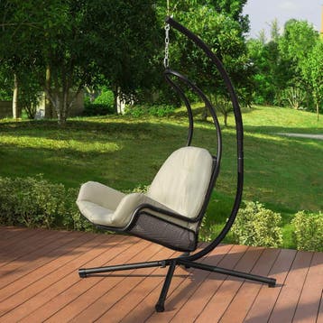 2dekans | SoBuy Hangstoel incl. Frame - Max. 150 kg - 103 x, Ophalen of Verzenden, Nieuw