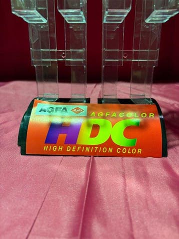 Afga Vintage Agfacolor HDC fotofilm display – originele, Nieuw