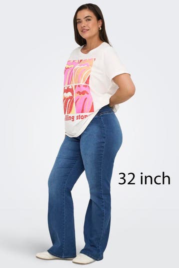 ONLY ECO jeans CARROYAL54Maat 46/48 (XL) of groter, Verzenden, Nieuw, Overige kleuren