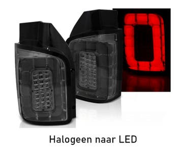 LED bar achterlichten Smoke geschikt voor VW T6 Transporter, Verzenden, Nieuw, Volkswagen