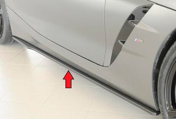 Side skirt aanzetstuk | geschikt voor BMW | Z4 Roadster 2019, Verzenden, Nieuw, BMW