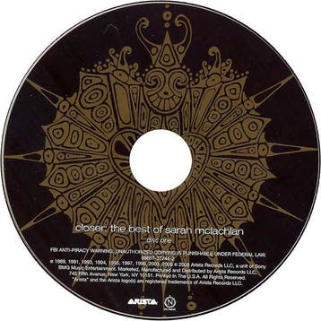 Sarah McLachlan - Closer: The Best Of Sarah McLachlan, Verzenden, Gebruikt
