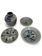 Kom (4) - Porselein - Lot (4) - Ming-Dynasty
