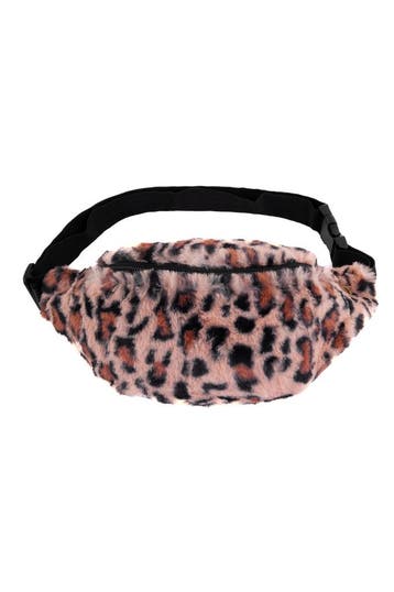 Heuptasje Panterprint Nepbont Roze Zachte Heuptas Luipaard T, Ophalen of Verzenden, Nieuw, Roze