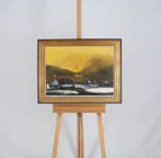 Paul Permeke (1918-1990) - Wintergezicht in gele lucht