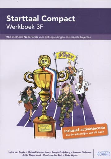 3F / Starttaal Compact Werkboek 3F / Werkboek 9789463261166, Verzenden, Lieke van Pagée