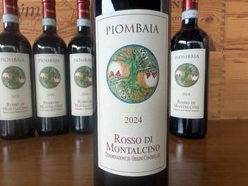 2024 Piombaia Rosso di Montalcino - Toscane DOC - 6 Fles, Nieuw
