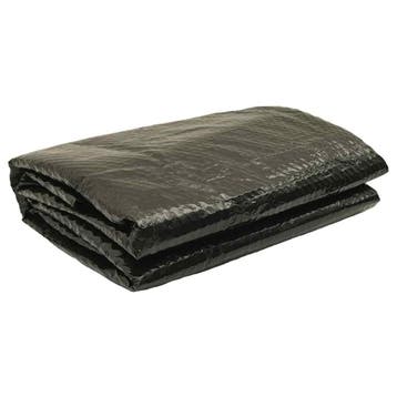 vidaXL Zwembadhoes 527 cm PE zwart, Verzenden, Nieuw