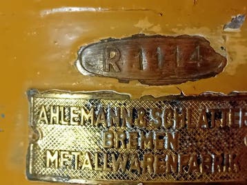 Ahlenn & Sons Metallwaren fabrik Masthead lamp - Mastlamp -