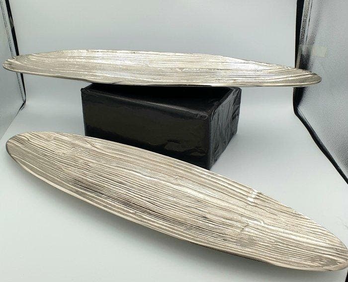 Maxim World London - Serveerschaal - Aluminium - Een, Antiquités & Art, Curiosités & Brocante