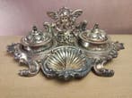 Inktpot - Silverplate, Antiek en Kunst