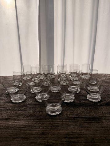 Lalique - René Lalique - Drinkset (26) - Lille - Kristal -