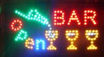 Bar drank cafe LED bord lamp verlichting lichtbak reclamebor, Verzenden