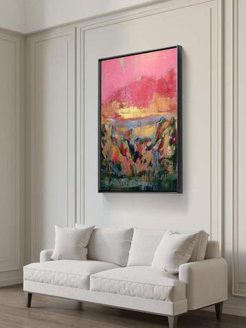 Jana Noldin - Abstract Painting Golden Dawn