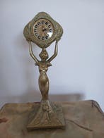 Figurale pendule - anders - Messing - 1950-1960, Antiek en Kunst, Antiek | Klokken