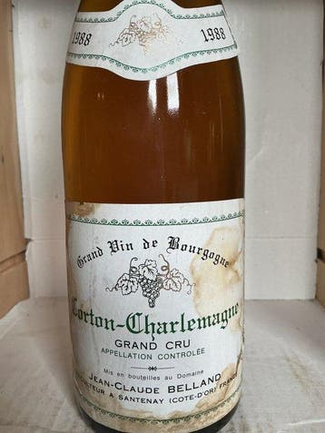 1988 Domaine Jean Claude Belland - Corton Charlemagne Grand, Nieuw