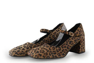 Manfield Pumps in maat 39 Panter, Verzenden, Pumps