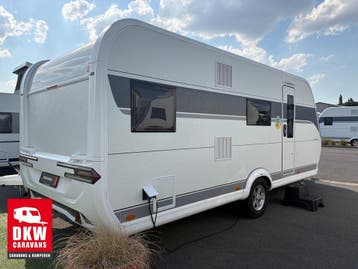 HOBBY De Luxe 545 KMF - NIEUW - EINDEREEKS, Hobby, Treinzit, Omvormbare zithoek, Tot en met 5