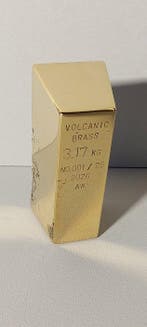 Aidas Mackeviius - Volcanic Brass – Abstract Hand Cast