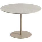Rebellenclub Lora Eetkamertafel - Ø110 Cm - Beige -, Tuin en Terras, Tuintafels, Verzenden, Nieuw