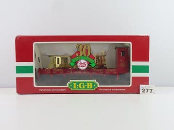 LGB G - 41124 - Modeltrein goederenwagon (1) - Twee-assige, Nieuw
