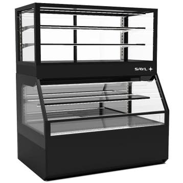 Wandmeubel (Neutraal + Gekoeld) | INTEGRA COMBI | Zwart |, Verzenden, Nieuw in verpakking