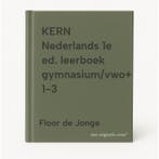 KERN Nederlands 1e ed. leerboek gymnasium/vwo+ 1-3, Boeken, Schoolboeken, Verzenden, Zo goed als nieuw, Floor de Jonge