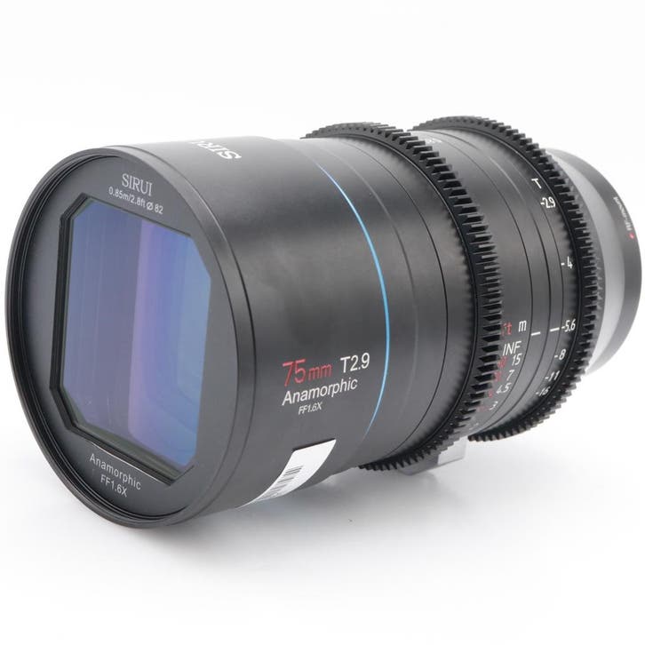 Sirui 75mm T2.9 1.6x Full-Frame Anamorphic lens (RF-mount) |, TV, Hi-fi & Vidéo, Photo | Lentilles & Objectifs, Enlèvement ou Envoi