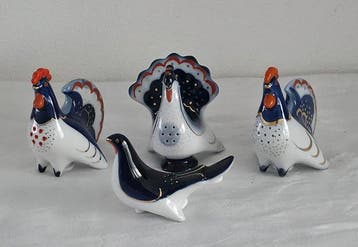 Lomonosov Imperial Porcelain Factory - Peper- en zoutstel