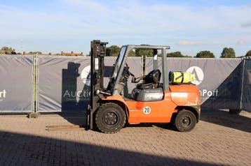 Veiling: Heftruck Toyota 02-7FG45 LPG 5000kg 5.5m 2011, Ophalen