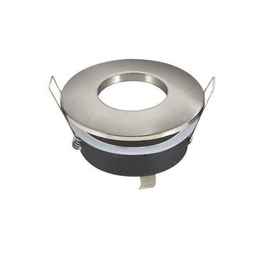 Spot armatuur Ø75mm | IP44 | Aluminium zilver | rond, Verzenden, Nieuw
