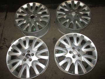 Set van 4 alu velgen 18 Jaguar XJ   C2C17293 / 2W93-1007-JA, Ophalen of Verzenden, Gebruikt, Jaguar