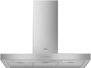 SMEG KBT900XE - Wandschouw afzuigkap - 90cm - 713 m3/uur -, Verzenden, Zo goed als nieuw