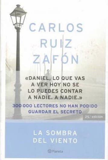 Sombra Del Viento 9788408043645 Carlos Ruiz Zafon, Boeken, Verzenden, Gelezen, Carlos Ruiz Zafon
