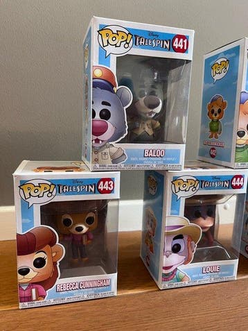Funko - Funko Pop “Disney” /// TALESPIN /// COMPLETE SET ///, Antiek en Kunst, Antiek | Speelgoed