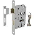 Woningbouw klavier dag- en nachtslot wit 55mm - voor binn..., Doe-het-zelf en Bouw, Ophalen of Verzenden, Nieuw, Overige materialen