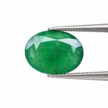 Sans prix de réserve - 1 pcs Vert Émeraude - 11.00 ct -, Handtassen en Accessoires, Nieuw