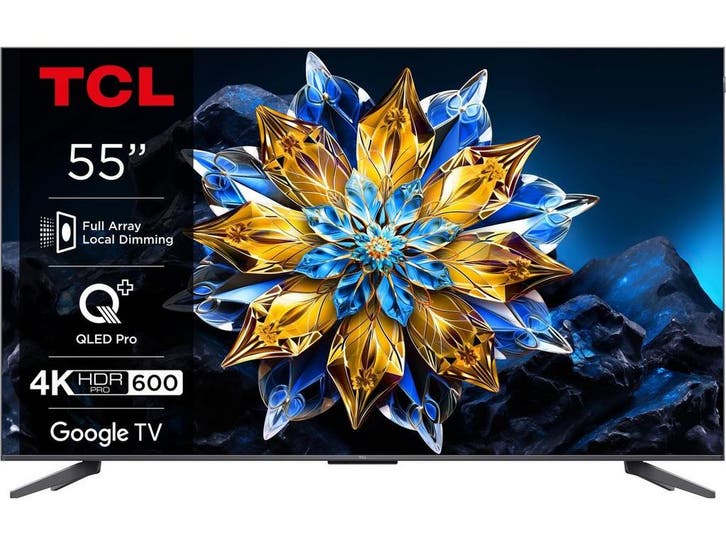 TCL 55C61B Pro - 55 inch - 4K QLED - Full Array Local, TV, Hi-fi & Vidéo, Télévisions, Envoi