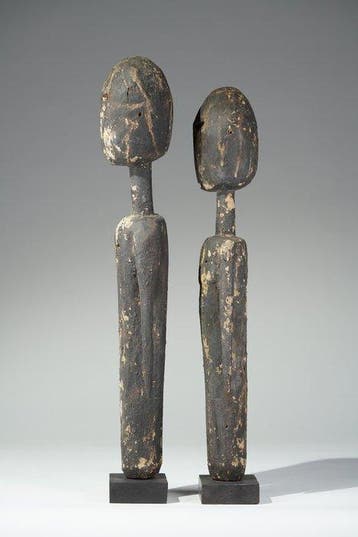 Een houten beeld - Adangme - Ghana (Zonder minimumprijs), Antiek en Kunst