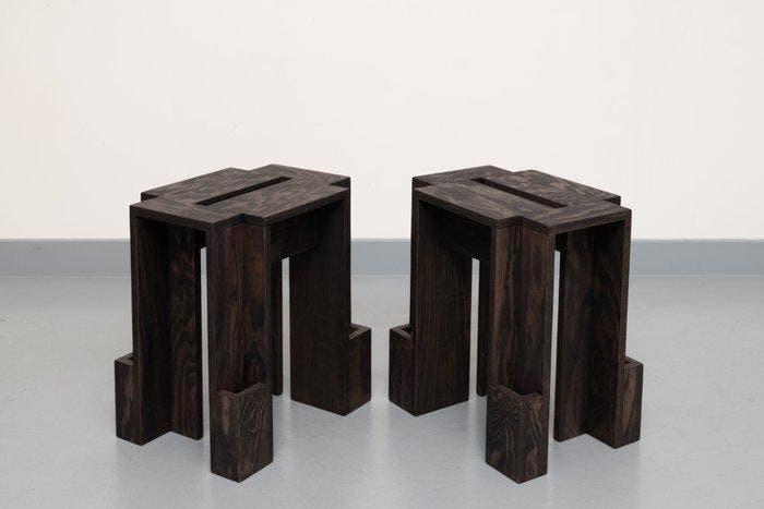 Wendy Andreu Design - Wendy Andreu - Tabouret - Fortress, Antiquités & Art, Art | Objets design