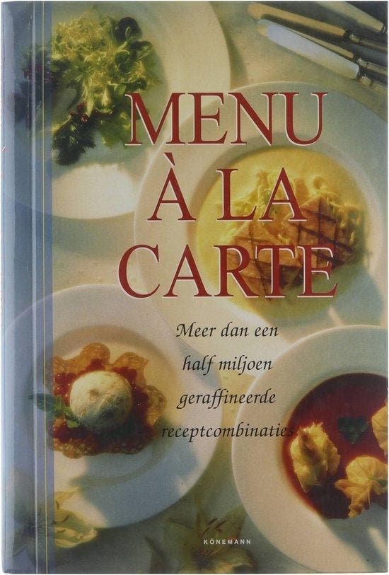 MenÃ¼ Ã la carte - Deelman, Livres, Livres Autre, Envoi